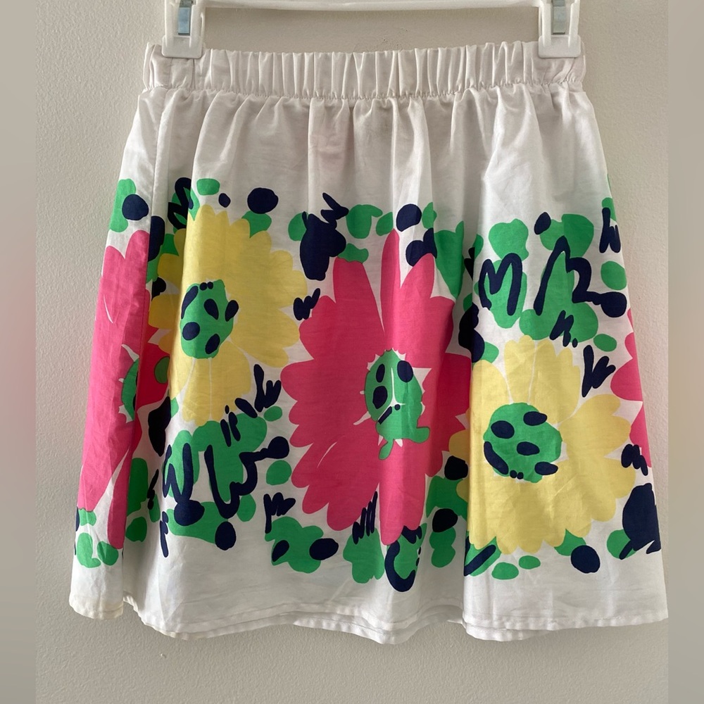 Lilly Pulitzer Floral Mini Skirt